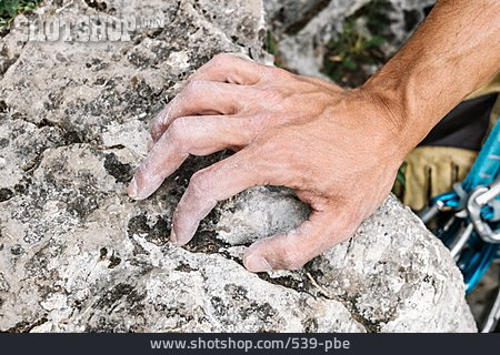 
                Felsen, Hand, Kletterer, Griffigkeit                   