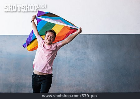 
                Transgender, Lgbt, Aktivismus, Progress Flagge                   