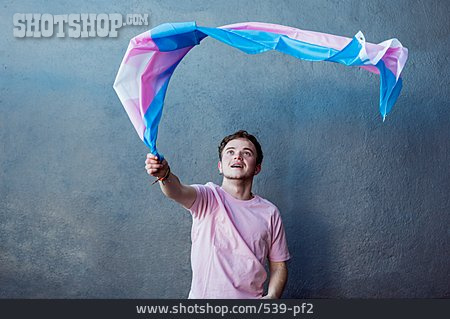 
                Wehen, Transgender, Transgenderflagge                   