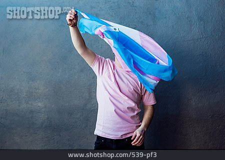 
                Transgenderflagge                   