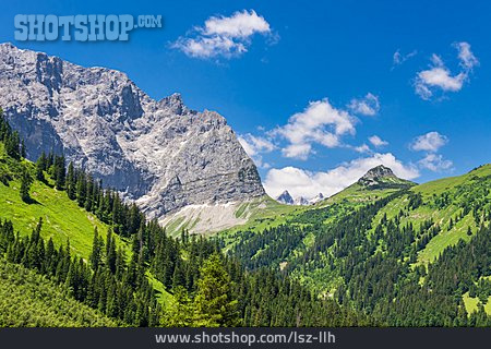 
                Berglandschaft, Karwendel, Rißtal                   