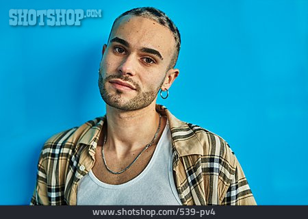 
                Young Man, Fashion, Individuality, Style, Portrait                   