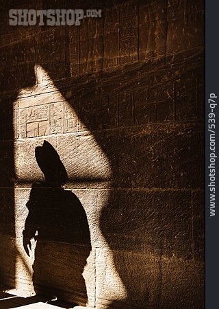 
                Schatten, ägypten, Person                   