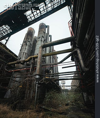 
                Industrie, Verwittert, Lost Place                   