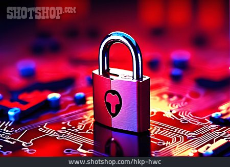 
                Datenschutz, Sicherheitsschloss, Computersicherheit                   