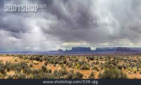 
                Gewitter, Monument Valley, Navajo Tribal Park                   