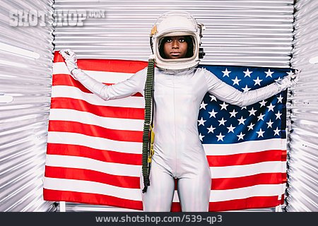 
                Usa, Afroamerikanisch, Astronautin, Person Of Color                   