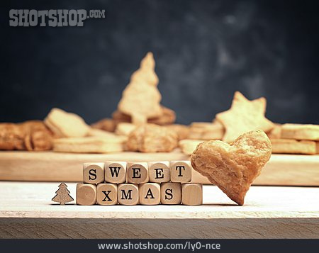 
                Weihnachtsplätzchen, Sweet Xmas, Süße Weihnachten                   