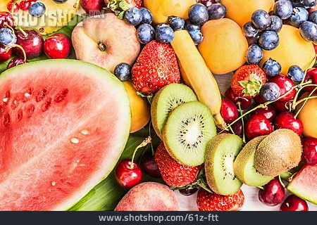 
                Gesunde Ernährung, Obst, Wassermelone                   