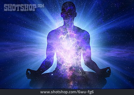
                Energie, Spiritualität, Meditieren, Chakra                   