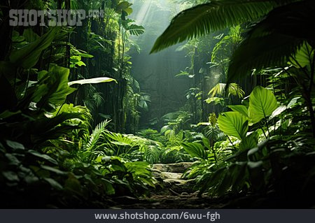 
                Geheimnisvoll, Regenwald, Pflanzenwelt                   