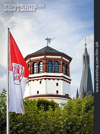 
                Düsseldorf, St. Lambertus, Schlossturm                   