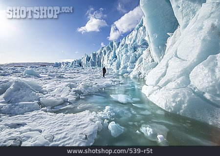 
                Gletscher, Wanderer                   