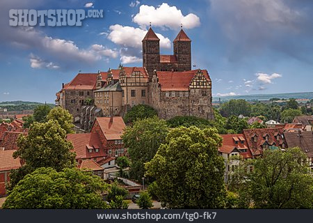 
                Quedlinburg, Schlossberg, Stiftskirche St. Servatius                   
