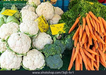 
                Gemüse, Möhren, Brokkoli, Blumenkohl                   
