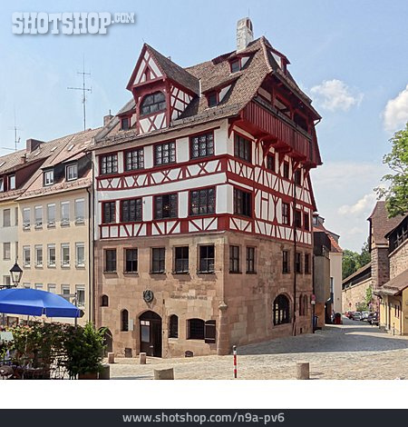 
                Altstadt, Nürnberg, Fachwerkhaus                   