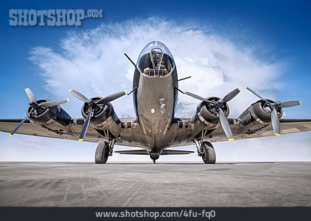 
                Kampfflugzeug, Bomber, Boeing B-17                   