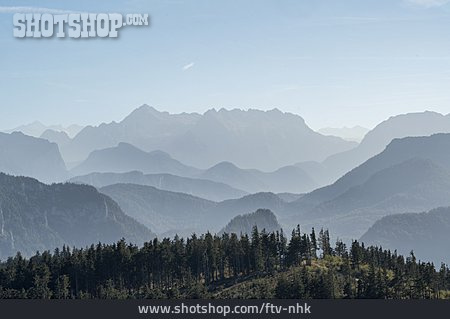 
                Berglandschaft, Teisenberg, Chiemgauer Alpen                   