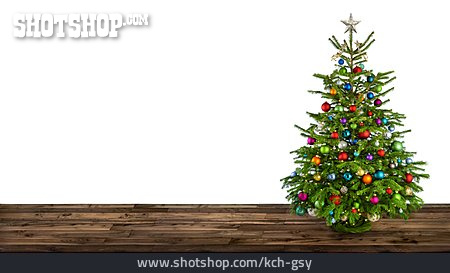 
                Textfreiraum, Weihnachten, Weihnachtsbaum                   