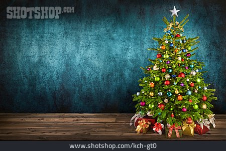 
                Weihnachten, Christbaum, Weihnachtsgeschenk                   
