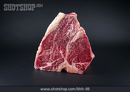 
                Rindersteak, Porterhouse-steak, T-bone Steak                   