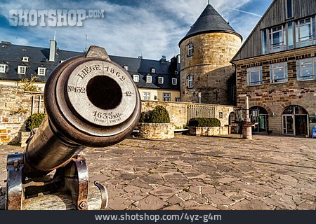 
                Kanone, Schloss Waldeck                   