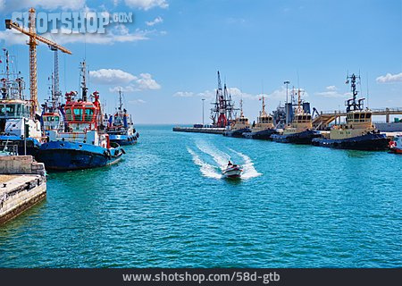 
                Hafen, Lissabon, Boote                   
