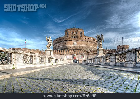 
                Rom, Castel Sant Angelo, Engelsburg                   
