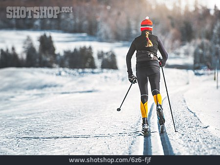 
                Skilanglauf, Sportlerin                   