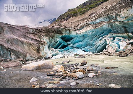 
                Gletscher, Gletschereis, Schweizer Alpen                   