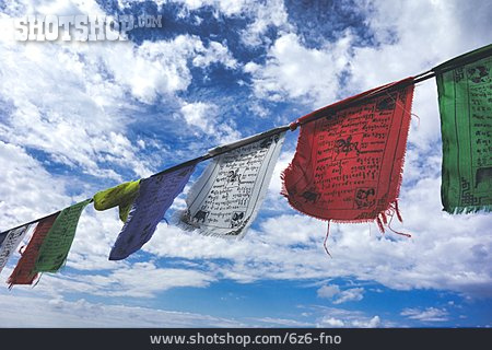 
                Buddhism, Prayer Flags                   