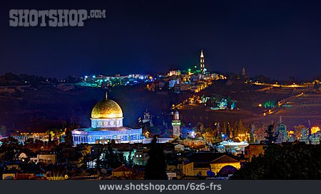 
                Tempelberg, Jerusalem, Al-aqsa-moschee                   