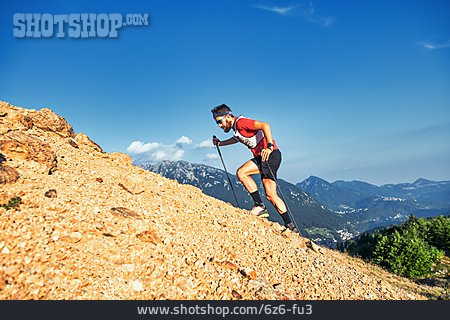 
                Sportler, Bergauf, Traillauf                   