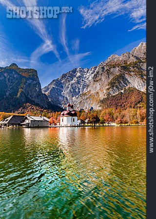 
                Königssee, Watzmann, St. Bartholomä                   