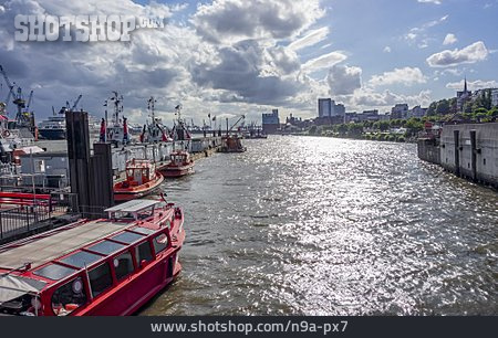 
                Hafen, Hamburg, Boote                   