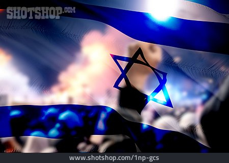 
                Demonstration, Israel, Krawalle, Nahostkonflikt                   