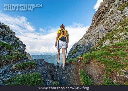 
                Bergwanderung, Wanderin, Tatra                   