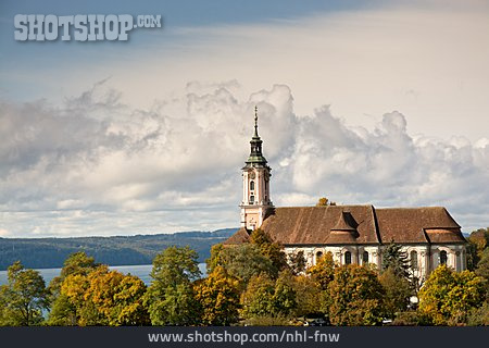 
                Bodensee, Wallfahrtskirche Birnau                   