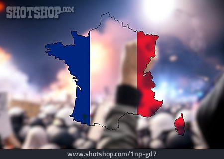 
                Frankreich, Demonstration                   