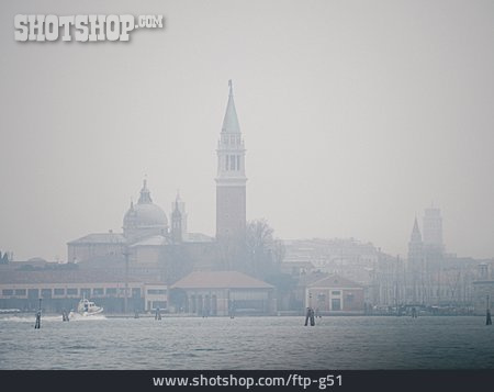 
                Nebel, Venedig, San Giorgio Maggiore                   