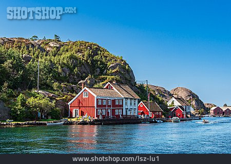
                Wohnhaus, Norwegen, Schäreninsel, Kapelløya                   