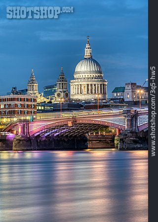 
                London, Themse, St.-pauls-kathedrale                   