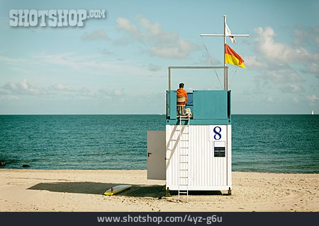 
                Badestrand, Wasserwacht, Strandaufsicht                   