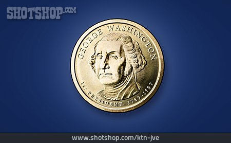 
                George Washington, Dollarmünze                   
