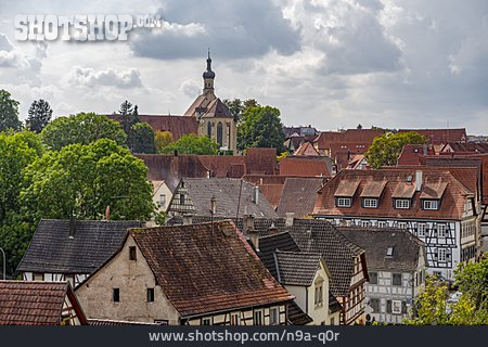 
                Altstadt, Dächer, Bad Wimpfen                   