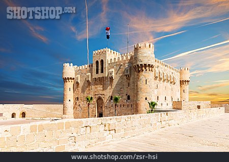 
                Festungsanlage, Alexandria, Qāitbāy-zitadelle                   