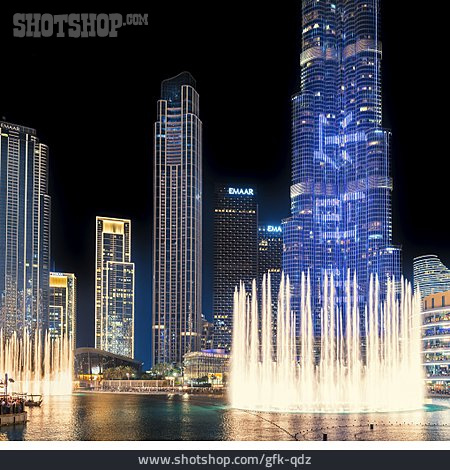 
                Dubai, Dubai Fountain                   