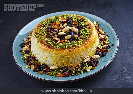 
                Reisgericht, Persische Küche, Juwelenreis                   