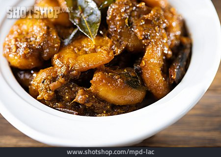 
                Scampi, Curry, Garnelen, Indische Küche                   
