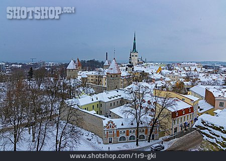 
                Winter, Tallinn                   